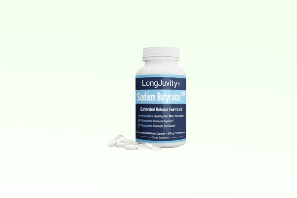 LongJuvity Sodium Butyrate Supplement