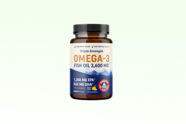 MAV NUTRITION Triple Strength Omega 3