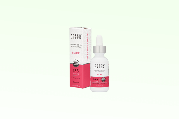 Aspen Green Relief Organic Full Spectrum Oil