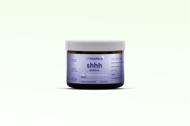 CBDistillery shhh distilled Gummies