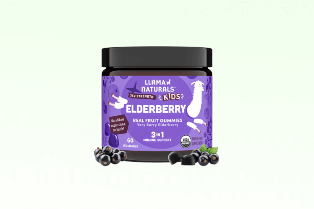 Llama Naturals Kids Elderberry Immunity Gummies