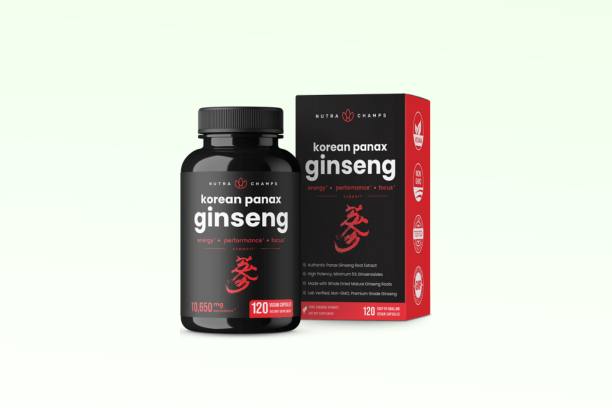 NutraChamps Korean Red Panax Ginseng Capsules