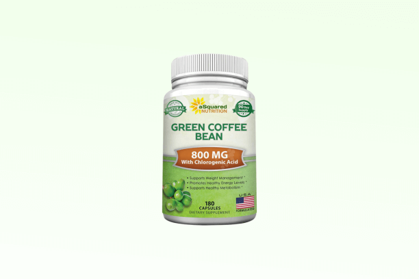 aSquared Nutrition Natural Green Coffee Bean